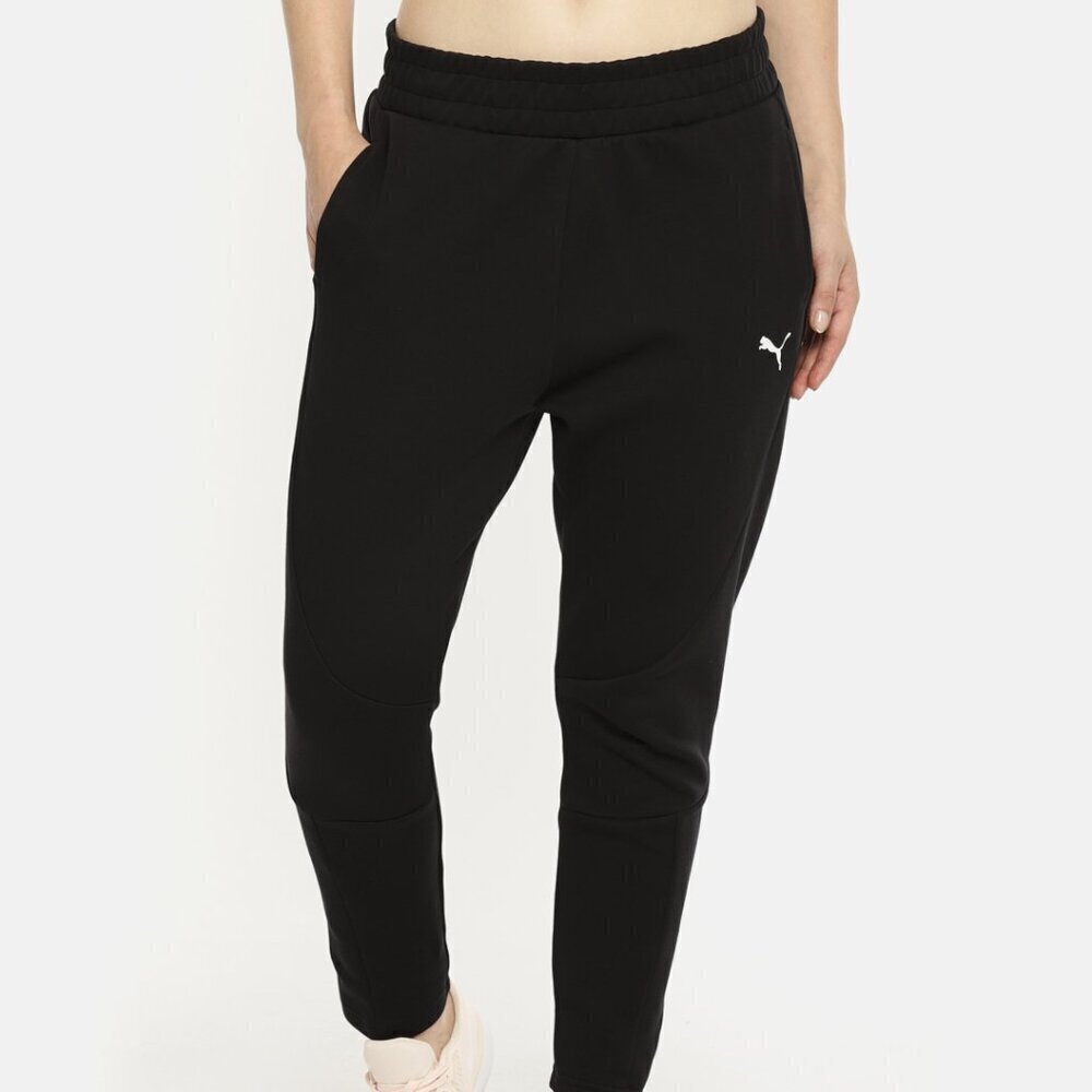 Puma Women's Pants Athletic Black "SE Way 1 " Workout Running -Med